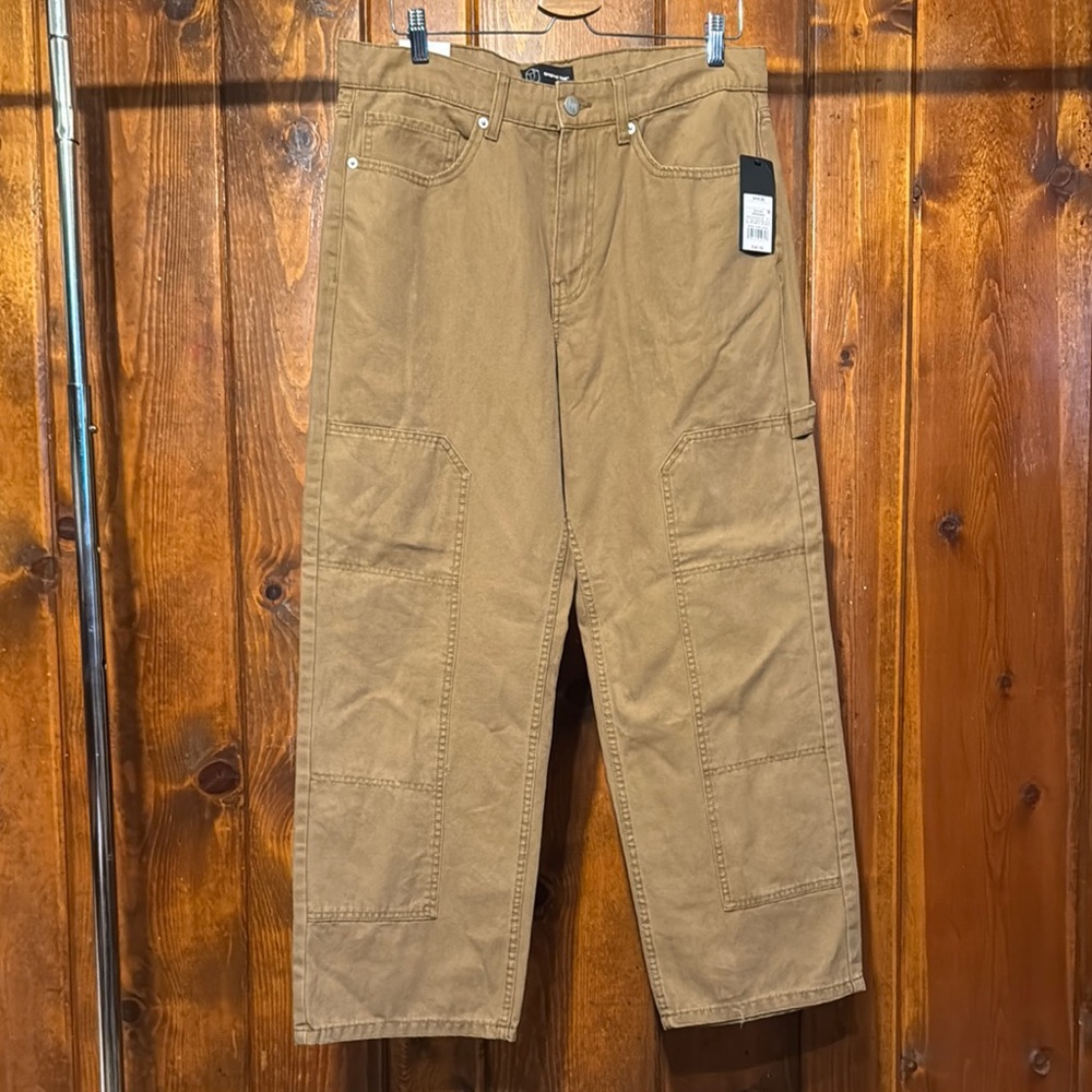 Original Use Brown Cargo Pants Relaxed Fit